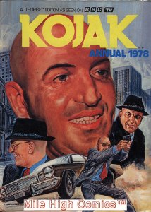 KOJAK ANNUAL U.K. HC #1978 Near Mint