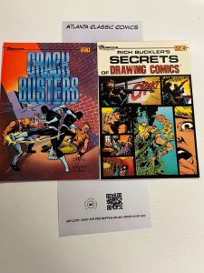 2 Showcase Comic Books Rich Buckler's Secrets # 4 Crack Busters #1 106 CT8