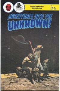 Adventures into the Unknown #2 (A-Plus, 1990) Frazetta Cover 