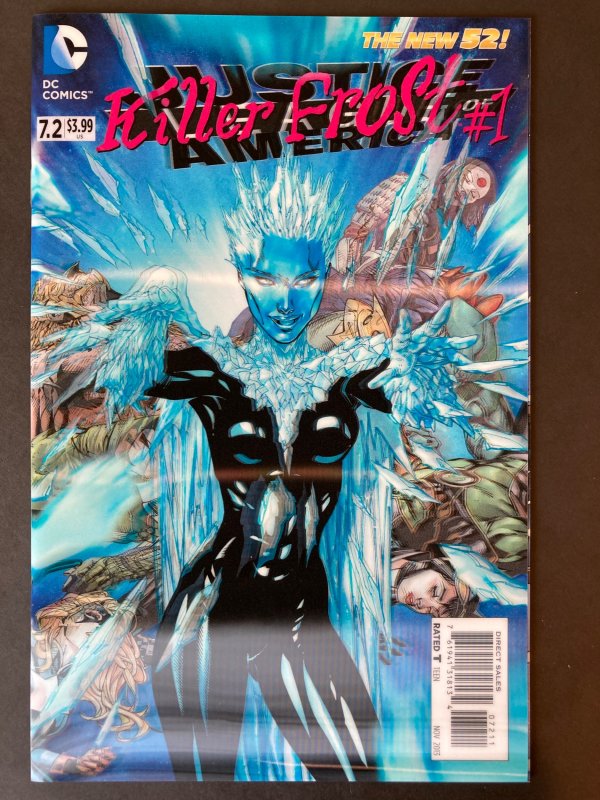Justice League of America #7.2 3-D Cover (2013) killer frost
