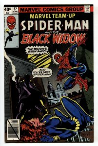 Marvel Team-up #82-SPIDER-MAN, BLACK WIDOW comic book