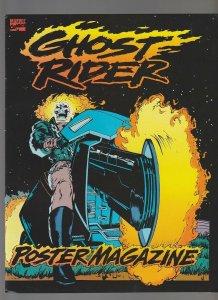 1992 GHOST RIDER Poster Magazine FVF 7.0 Texeira / McFarlane / Saltares / Janson