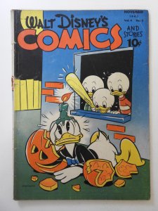 Walt Disney's Comics & Stories #38 (1943) FR Condition see description