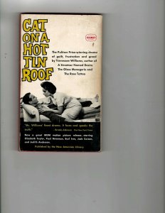 3 Books Cat on a Hot Tin Roof Dust of Death Hank Aaron 714 and Beyond! JK14