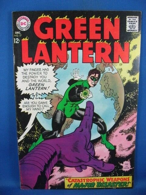Green Lantern #57 (Dec 1967, DC) F VF