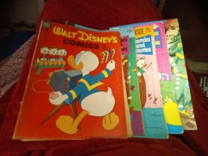 Walt Disney's Comics And Stories Golden Bronze Age Lot Run Set Collection