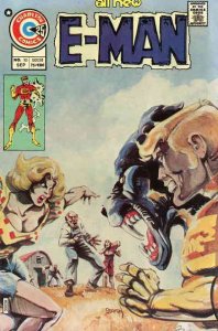 E-Man (1st series) #10 VF ; Charlton | John Byrne ROG 2000