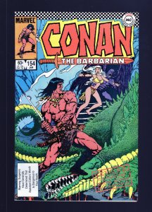Conan the Barbarian #154 - Gary Kwapisz Cover. George Roussos Art. (9.2) 1984