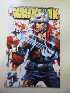 Ninja Funk #1 Signed W/ COA VF+ Condition