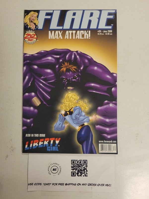 Flare #34 VF-NM Heroic Publishing Comic Book 37 TJ46