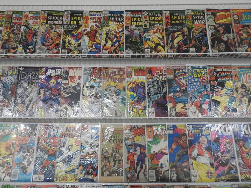 Huge Lot 130+ Comics W/ Marvel Team-Up, Captain America, Nova, +More! Avg FN !