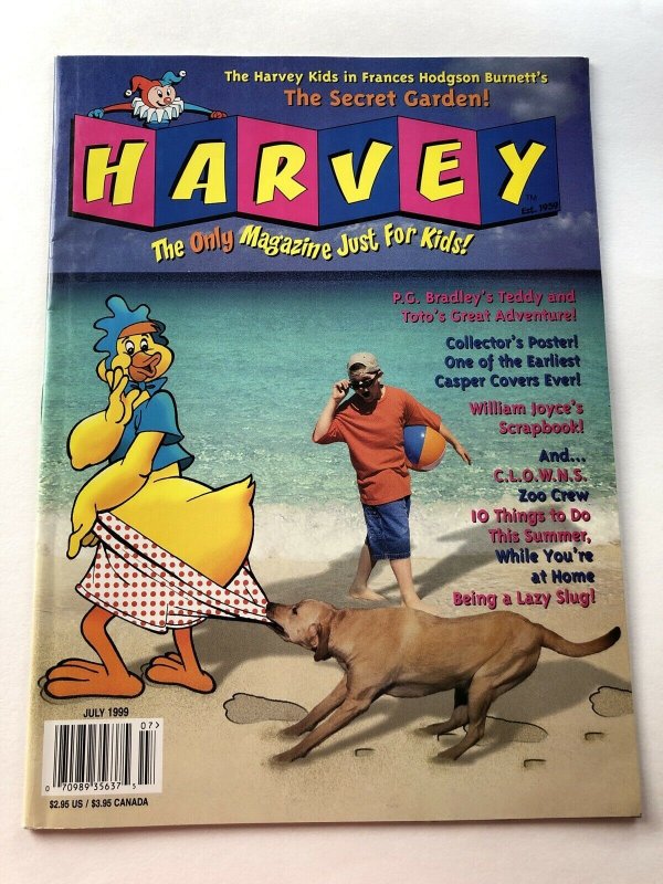 HARVEY Kid's  MAGAZINE ~ July 1999 -UNCIRCULATED! 