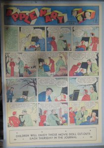 Apple Mary Sunday Page by Martha Orr from 4/14/1935 Size Full Page 15 x 22 inch