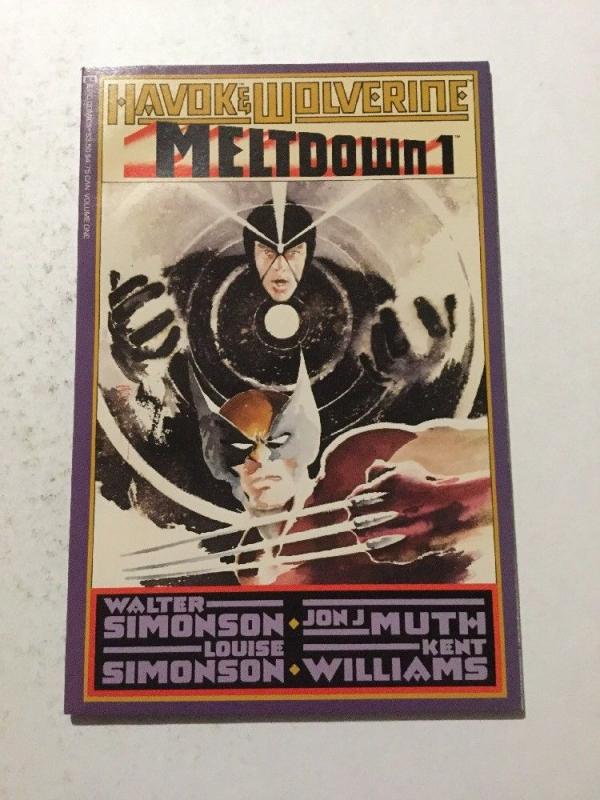 Havok & Wolverine Meltdown 1 NM Near Mint