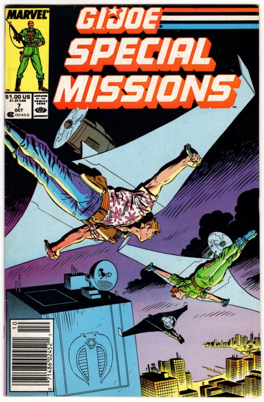 G.I. JOE SPECIAL MISSIONS #7 (VF+) No Resv! 1¢ Auction! See More!!!