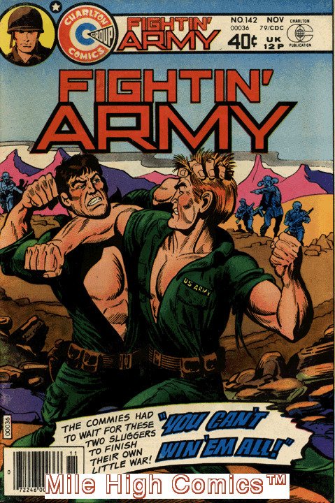 FIGHTIN' ARMY (1956 Series) #142 Very Fine Comics Book