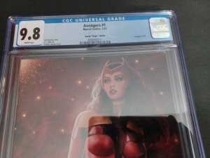 Avengers #1 Szordy Virgin Variant - Scarlet Witch - 2023 - CGC 9.8