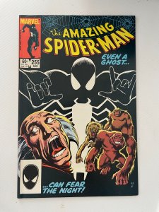 Amazing Spider-Man # 255 NM Marvel Comic Book Black Suit 4 J254