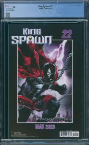 King Spawn #21 CGC 9.8 Mark Brooks Connecting Cover A Image Comics 2023 HD Scan