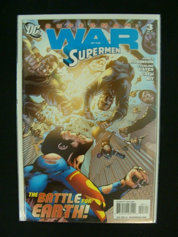 Superman War of the Supermen #0-4 Complete Set Run DC