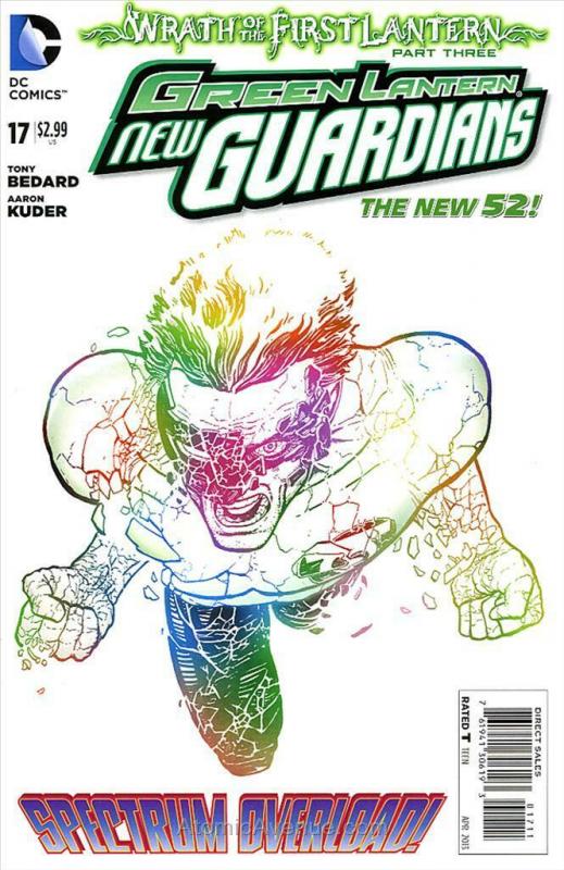 Green Lantern: New Guardians #17 VF/NM; DC | save on shipping - details inside