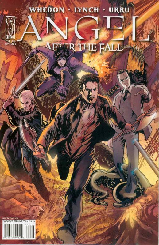 Angel: After the Fall #15B VF/NM; IDW | save on shipping - details inside