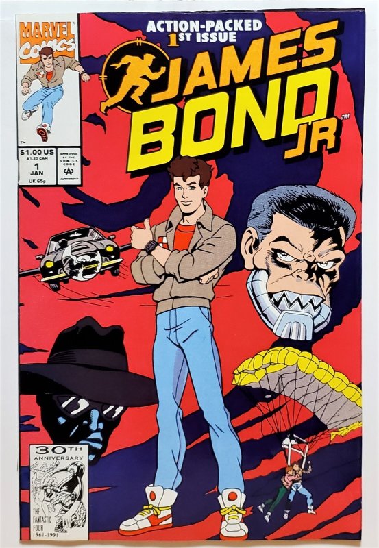 James Bond Jr. #1 (Jan 1992, Marvel) VF