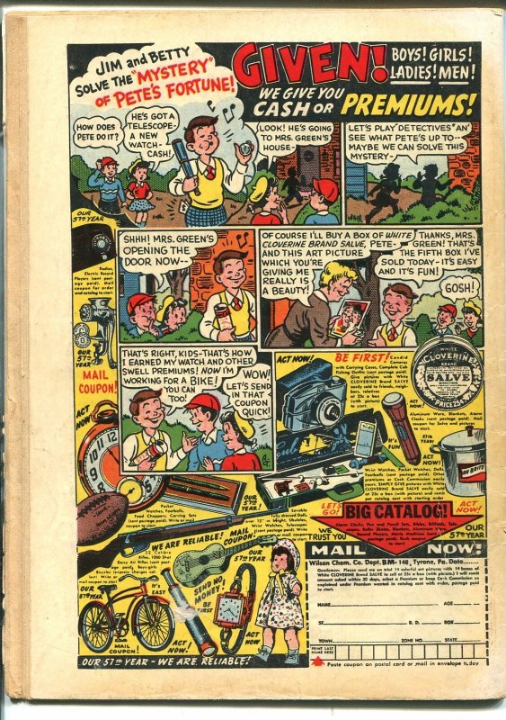 WAR ADVENTURES #4 1952-ATLAS-RUSS HEATH-DAVY BERG-AL HARTLEY-vg