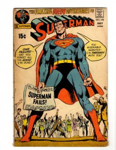 Superman #240 ORIGINAL Vintage 1971 DC Comics   