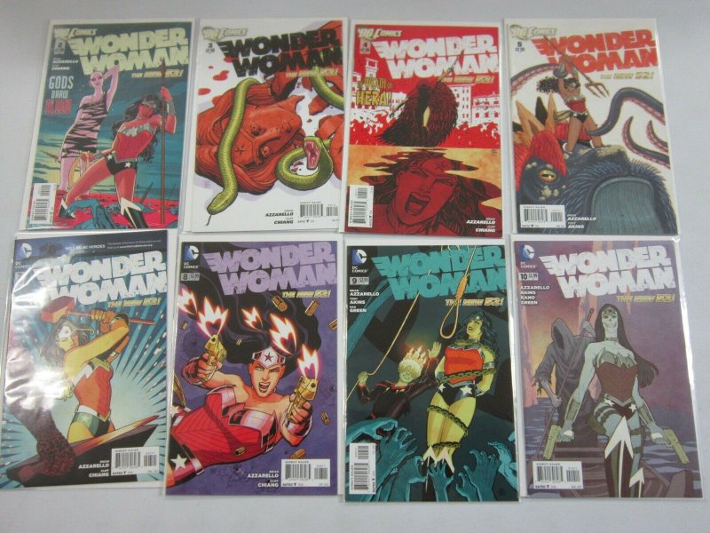 Wonder Woman lot 4th series NEW 52 from:#2-52 44 diff w/variant 8.0 VF (2011-16)