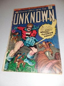 Adventures into the Unknown #167 ACG 1966 silver age horror Tales of Suspence
