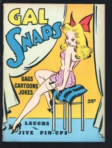 Gal Snaps 1940's-Gags-cartoons-jokes-pin-ups-jive-High grade-Sonja Henie chee...