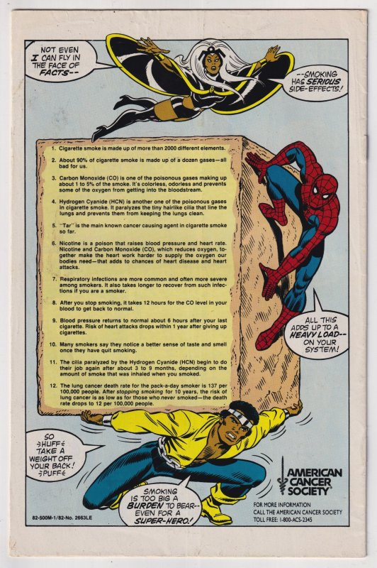 Spider-Man, Storm and Power Man (1981) Storm