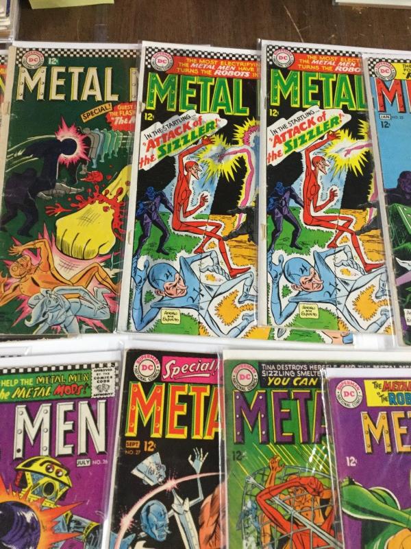 Metal Men 18 20 21 22 22 23 24 25 26 27 28 32 34 2.0-4.0 Gd-vg Dc Silver Age