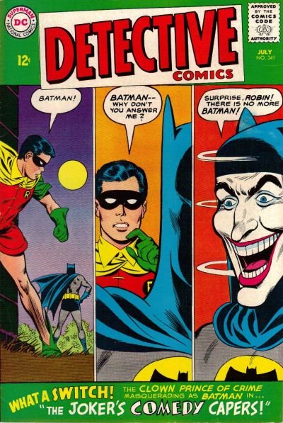 Detective Comics #341 (ungraded) stock photo / SCM