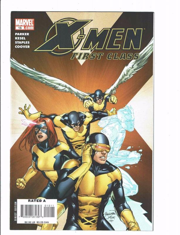 6 X-Men First Class Marvel Comic Books # 1 4 10 14 15 + # 1 Limited Series J123