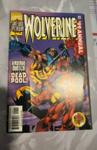 Wolverine 1999 annual grudge match vs Deadpool (2000)ripple cover needs press