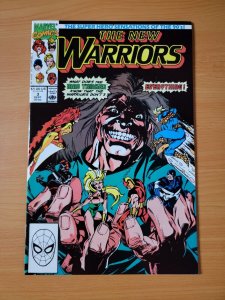 The New Warriors #3 Direct Market Edition ~ NEAR MINT NM ~ 1990 Marvel Comics