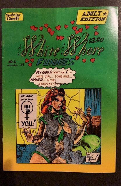 White Whore Funnies (Last Gasp 1987) #1 2nd Print VG Underground Adult