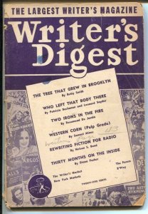 Writer's Digest 6/1943-Nelson S Bond  Rewriting Fiction For Radio-FR