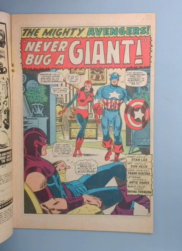 Avengers #31, FN- Scarlet Witch leaves Team Marvel Comics, 1966 JR1