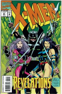 X-Men #31 (1991 v2) Andy Kubert Revanche Archangel NM