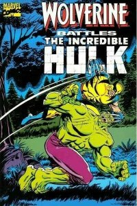 Wolverine Battles the Incredible Hulk TPB - Marvel - 1989 - 2nd Printing