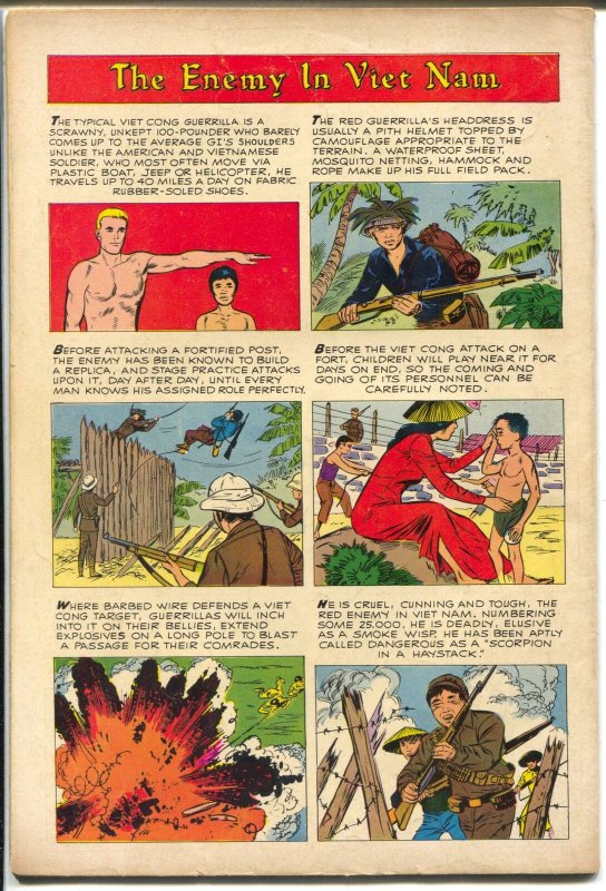 Jungle War Stories #2 1963-Dell-Vietnam War-Viet Cong-VG+