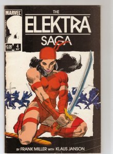 Marvel Comics! Daredevil: The Elektra Saga #4!