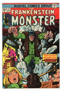 Frankenstein Monster #12 Doug Moench Hitler Neil Armstrong VF-