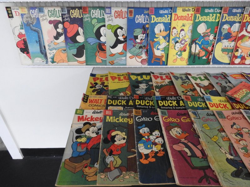 Huge Lot of 180+ Comics W/ Daffy Duck, Tom and Jerry, Donald Duck +More!