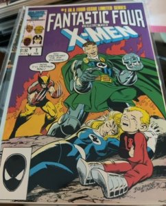 Fantastic Four vs. X-Men #1 (1987) Mister Fantastic 