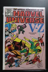 The Official Handbook of the Marvel Universe #12 (1983)