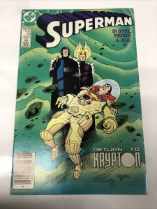 Superman (1988) # 18 (NM) Canadian Price Variant • CPV • John Byrne • DC